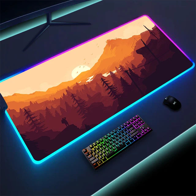 Non-slip RGB Gaming Pad - TechNova Innovate