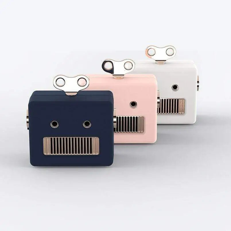 Mini Robot Bluetooth Speaker - TechNova Innovate