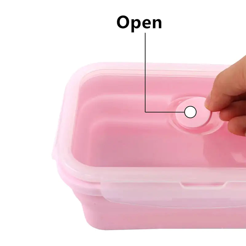 Silicone Rectangle Lunch Box Set - TechNova Innovate