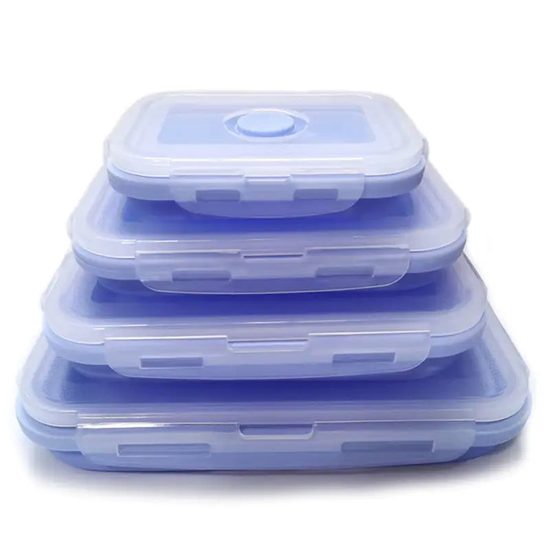 Silicone Rectangle Lunch Box Set - TechNova Innovate