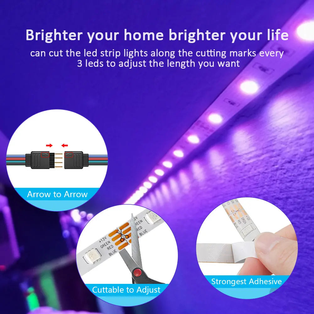 RGB LED Strip Lights - TechNova Innovate