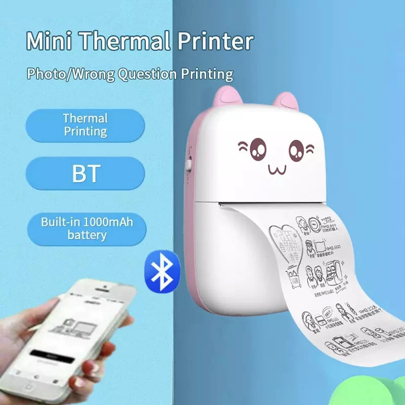 Mini Portable Thermal Printer - TechNova Innovate