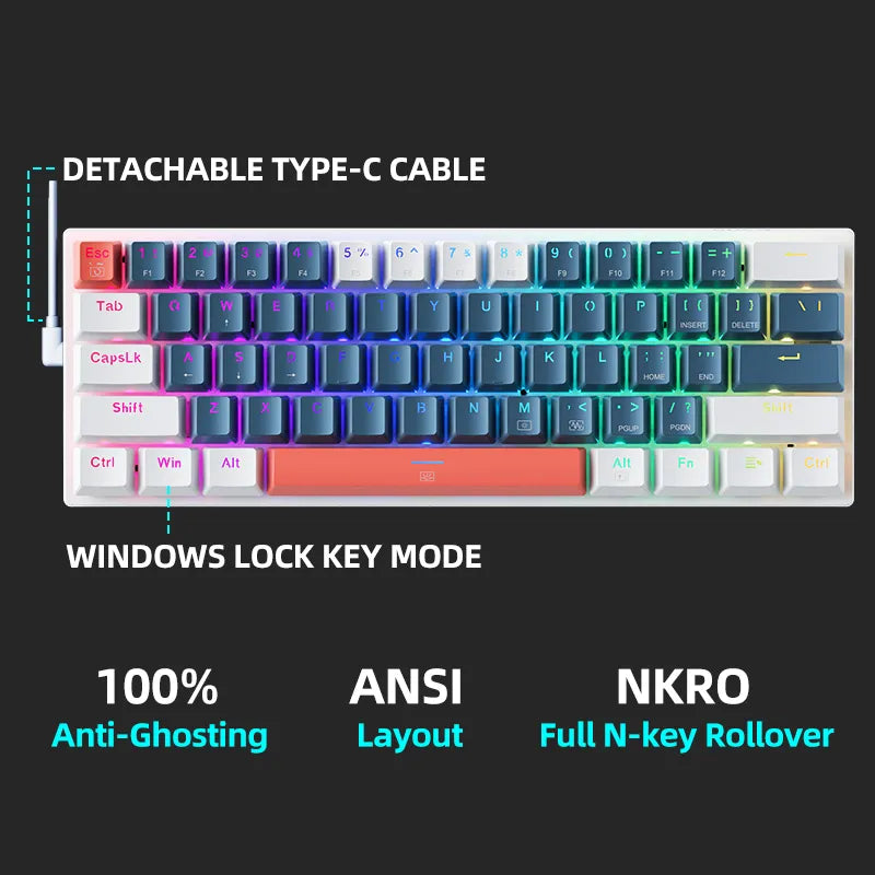 Machenike K500-B61 Keyboard - TechNova Innovate