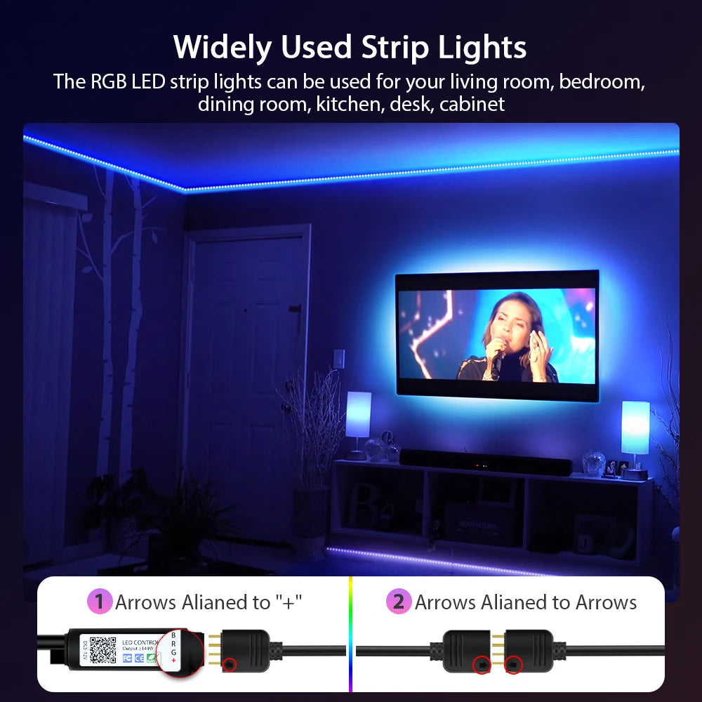 RGB LED Strip Lights - TechNova Innovate