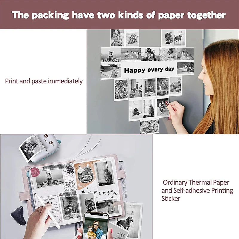 Mini Portable Thermal Printer - TechNova Innovate