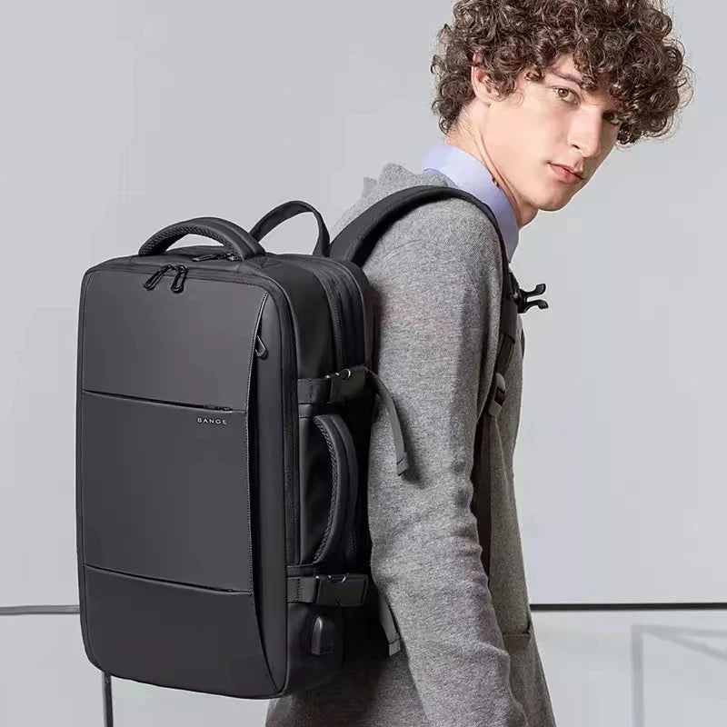 BANGE Expandable USB Travel Backpack 17.3" - TechNova Innovate