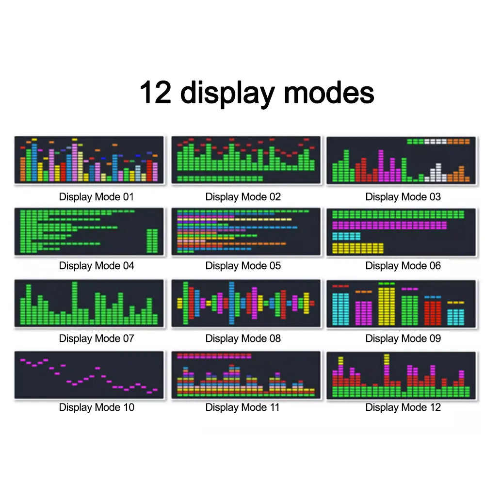 LED Music Spectrum Display - TechNova Innovate