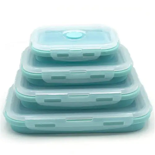 Silicone Rectangle Lunch Box Set - TechNova Innovate