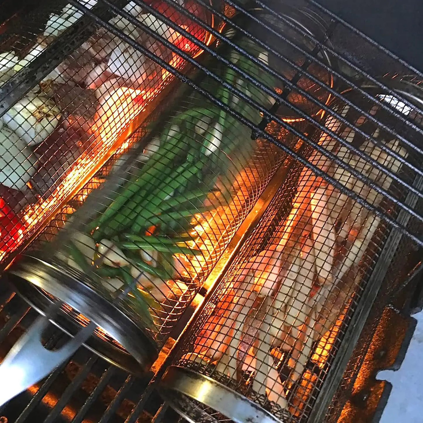 Round Rotisserie Basket - TechNova Innovate