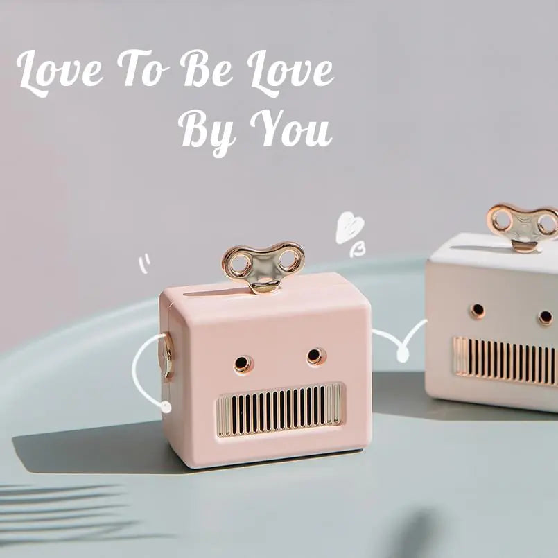 Mini Robot Bluetooth Speaker - TechNova Innovate