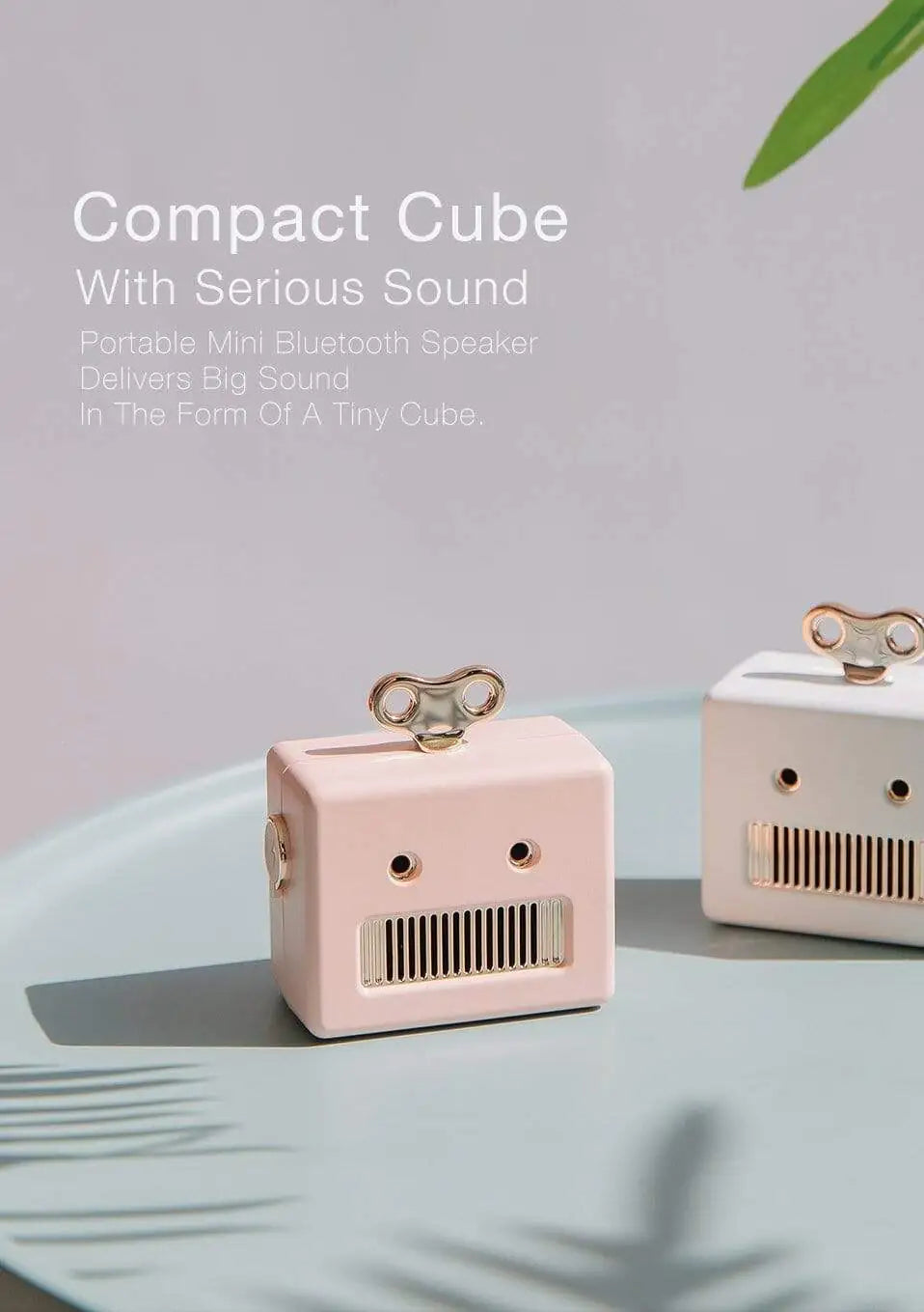 Mini Robot Bluetooth Speaker - TechNova Innovate