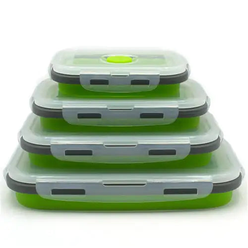 Silicone Rectangle Lunch Box Set - TechNova Innovate