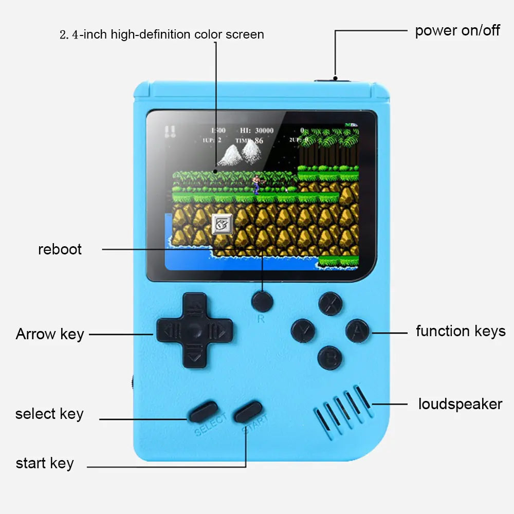 Retro Hand Held Gaming Console - TechNova Innovate