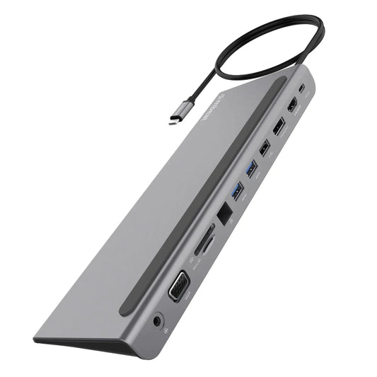 LapStation™ Pro- 11 in 1 Laptop Docking Station - TechNova Innovate