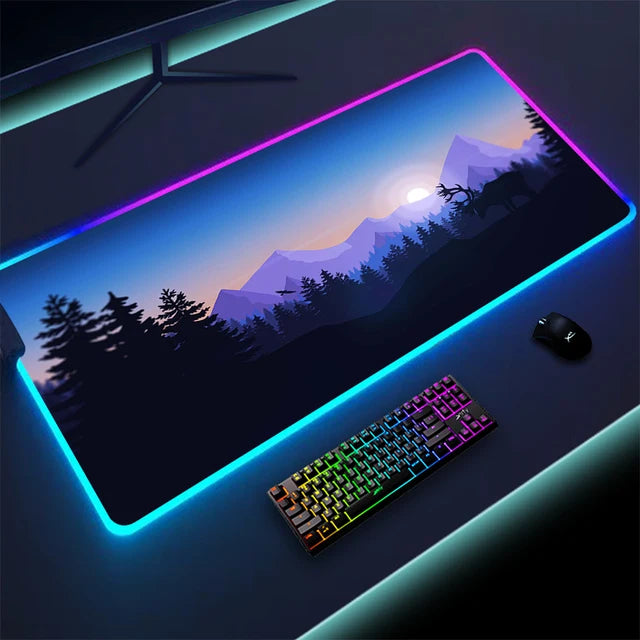 Non-slip RGB Gaming Pad - TechNova Innovate